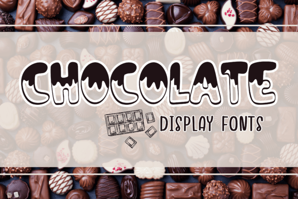 Chocolate: A Sweet Display Font for Playful Design
