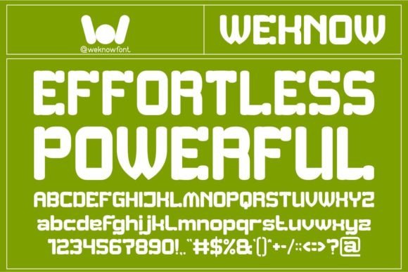 Effortless Powerful: Bold Typography for Modern Design