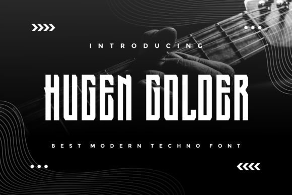 Hugen Golder: A Modern Typeface for Impactful Design
