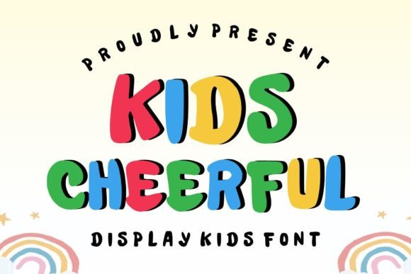Kids Cheerful: The Friendly Font for Creative Designers