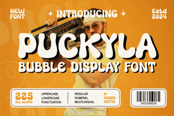 Puckyla: The Friendly Font for Playful Designs