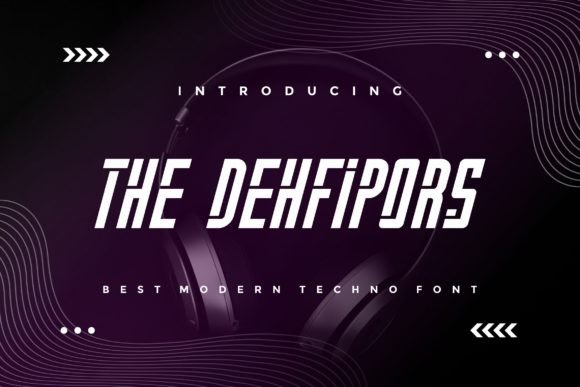 The Dehfipors: A Modern Display Font for Creative Impact